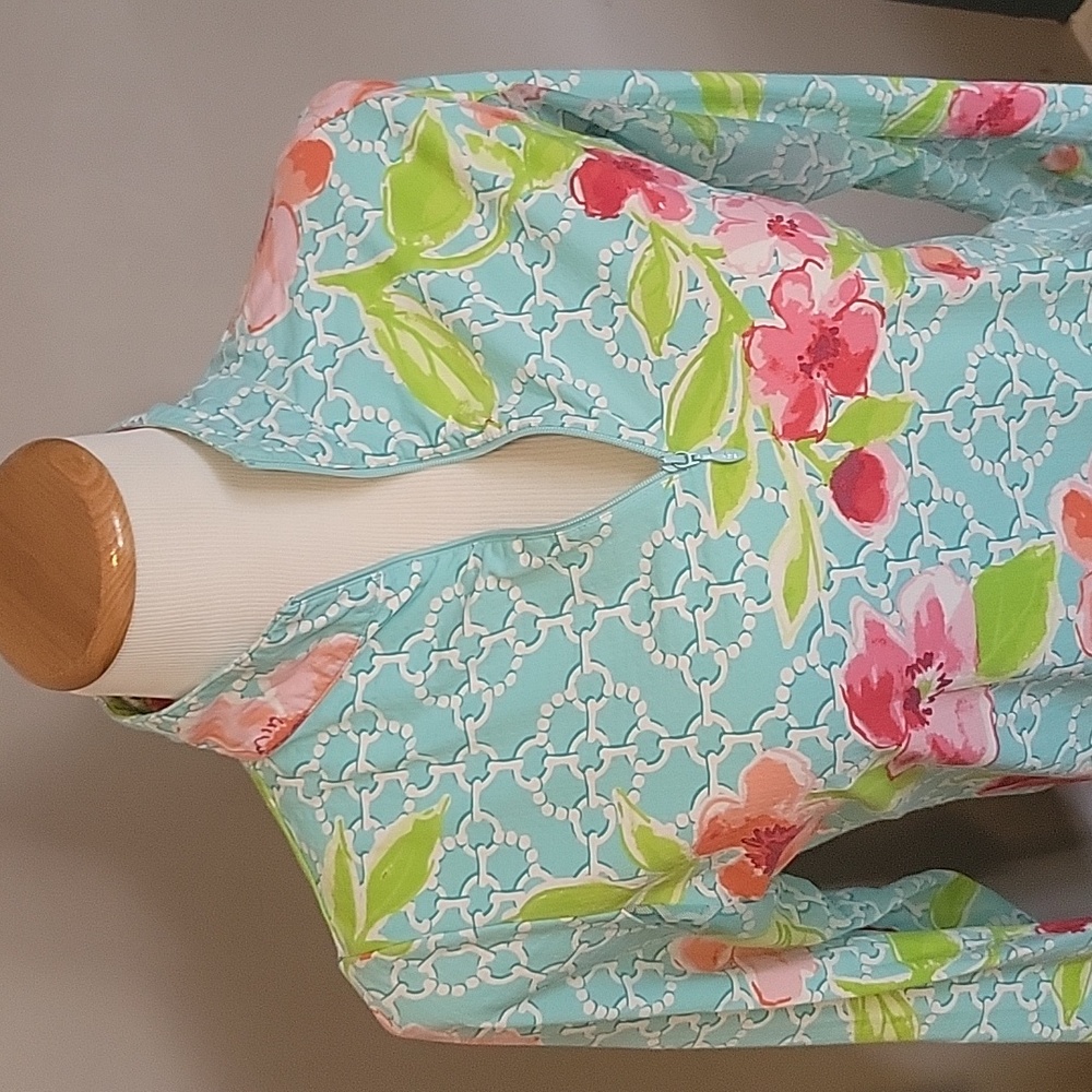 Long sleeve mock neck top